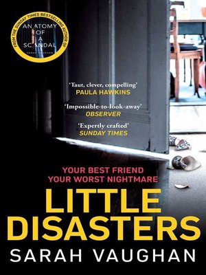 cover image of Little Disasters: the compelling and thought-provoking new novel from the author of the Sunday Times bestseller Anatomy of a Scandal